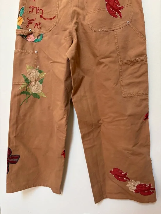 NWOT Free People We The Free Bright Time Craft Pants Size 14 - Picture 15 of 16